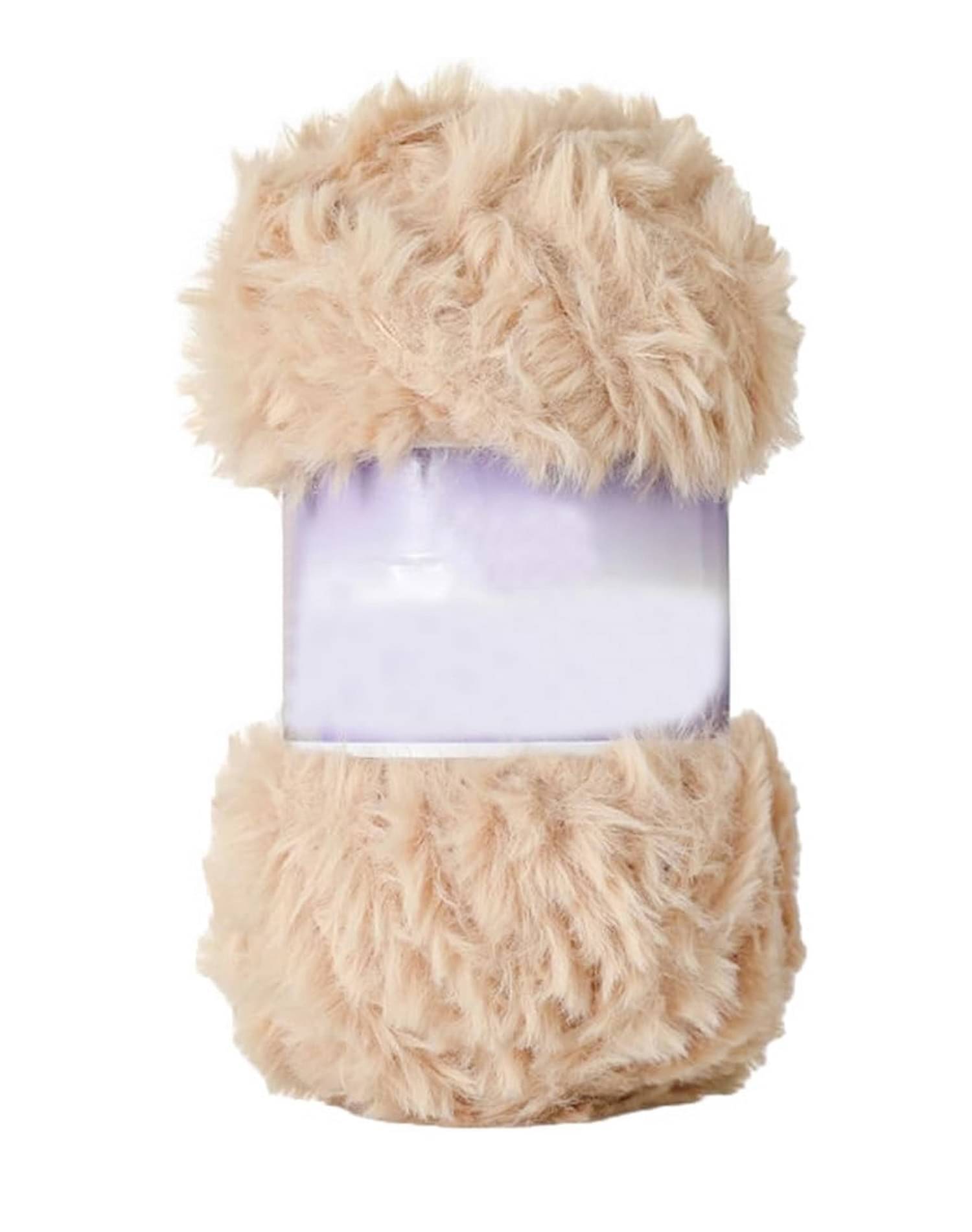     			PRANSUNITA Other Crochet Soft Fluffy Fur Yarn, Chunky Polyester Plush Fur ( Pack of 1 )