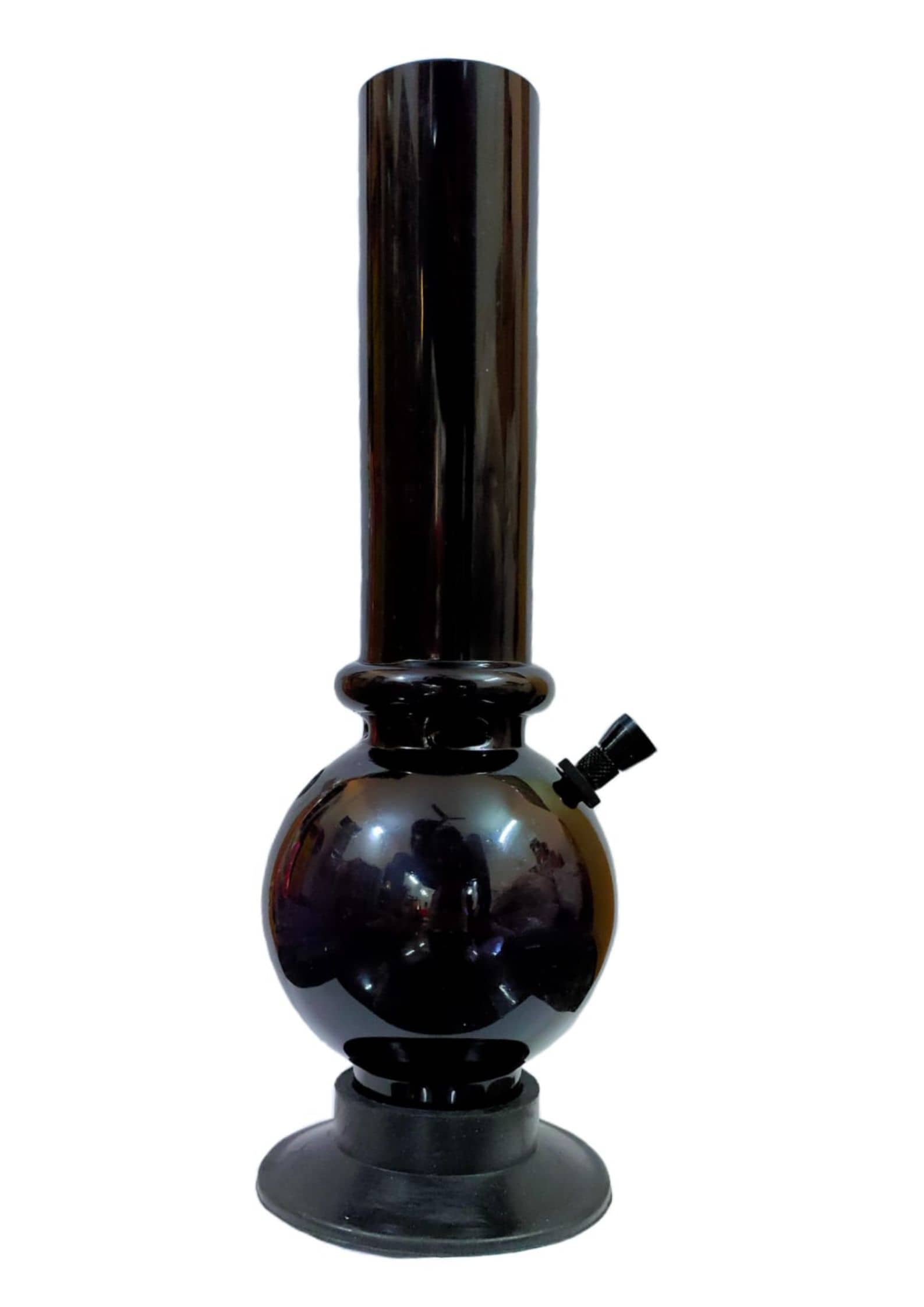 PUFF SMART Acrylic Bong 12 Inch (Waterpipe) Color - Black