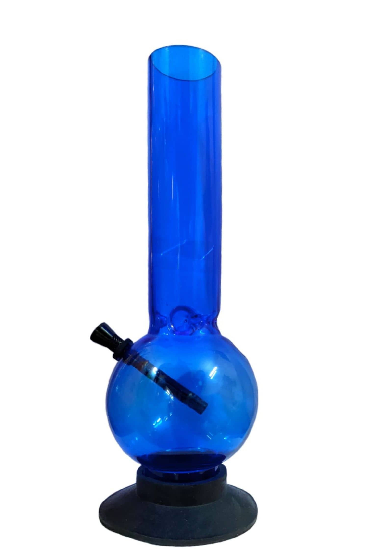 PUFF SMART Acrylic Bong 12 Inch (Waterpipe) Color - Blue