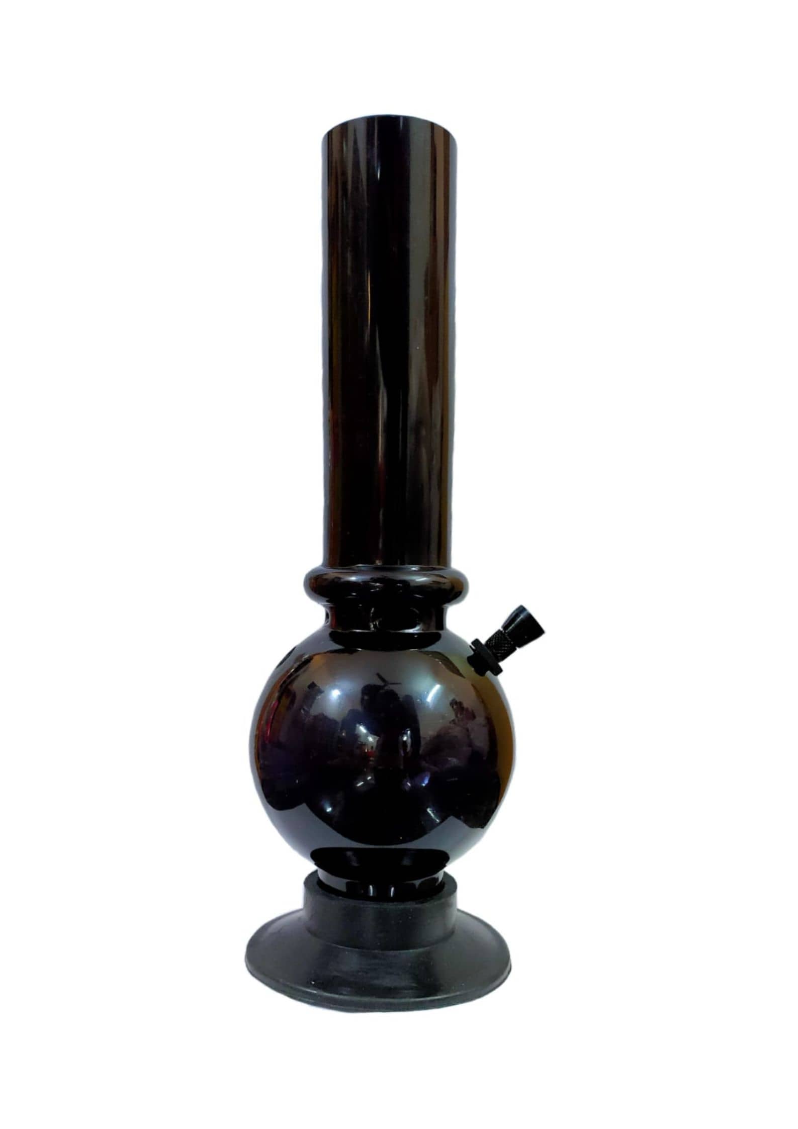 PUFF SMART Acrylic Bong 8 Inch (Waterpipe) Color - Black