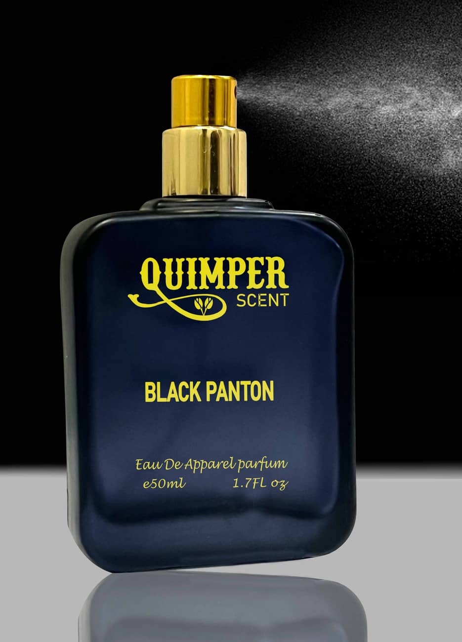 QUIMPER Black Panton 55ml Spray Perfume Deodorant Spray & Pocket Perfume for Unisex 55 ml ( Pack of 1 )