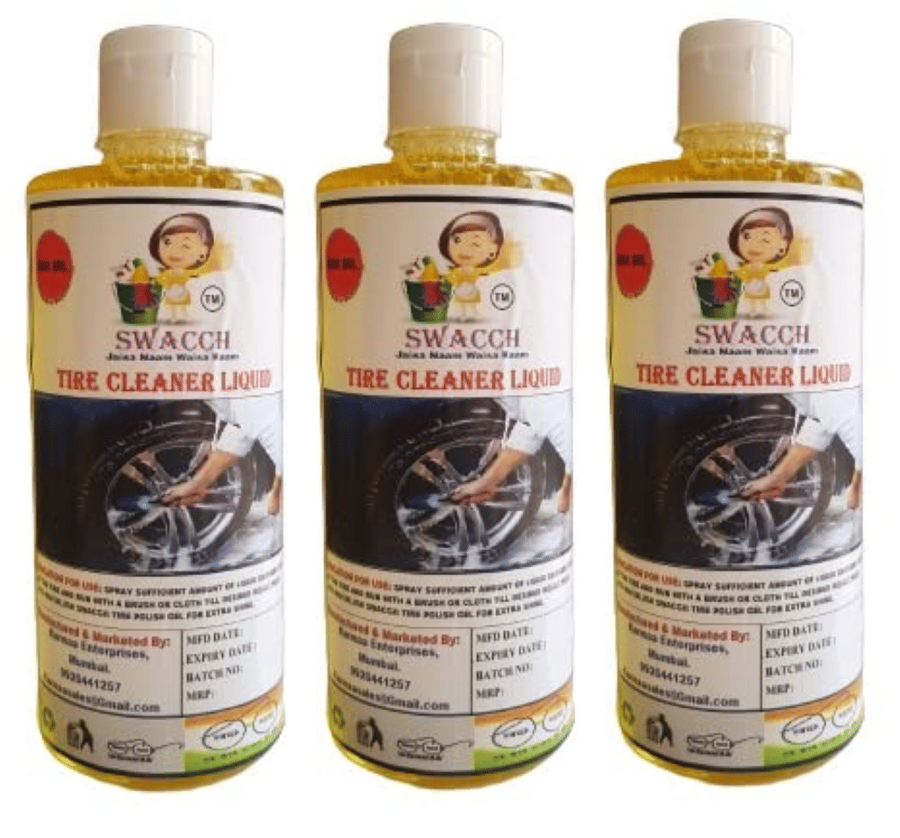     			SWACCH Tyre Cleaner ( Set of 3 )