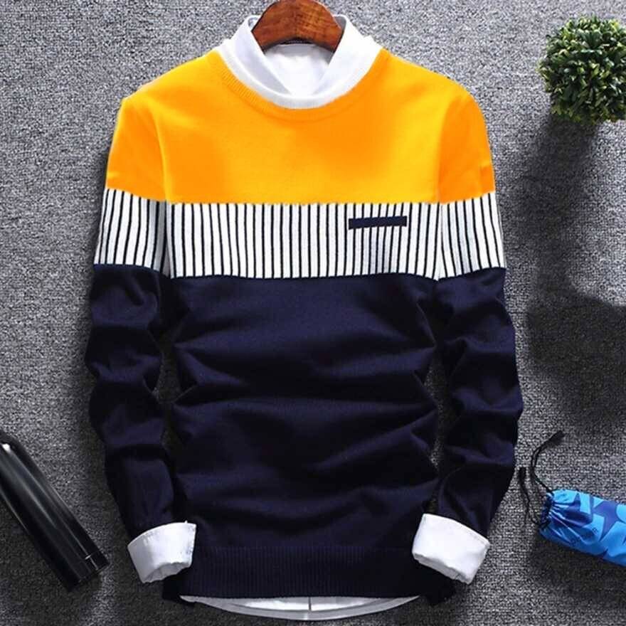     			Try This Pack of 1 Cotton Blend Regular Fit Men's T-Shirt ( Yellow )