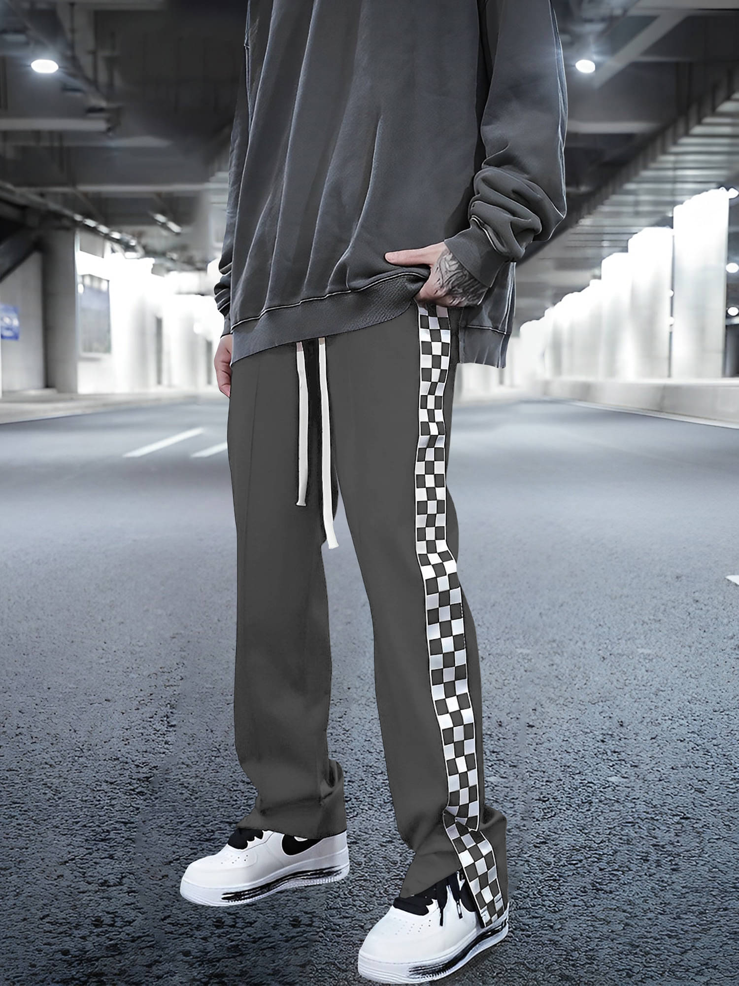 FTX Grey Lycra Men's Trackpants ( Pack of 1 ) FTX Grey Lycra Men's Trackpants ( Pack of 1 )