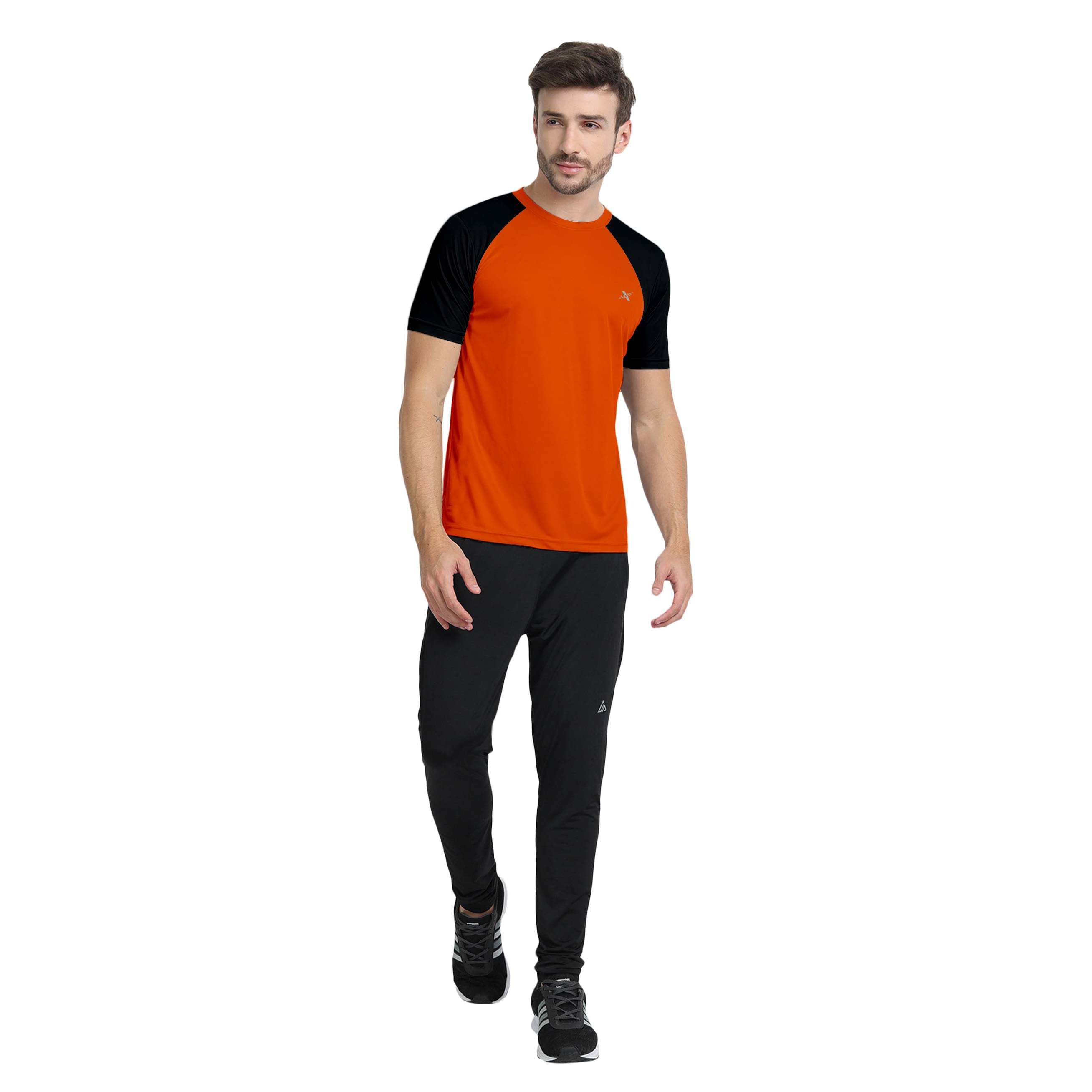 FTX Pack of 1 Polyester Regular Fit Men's T-Shirt ( Orange ) FTX Pack of 1 Polyester Regular Fit Men's T-Shirt ( Orange )