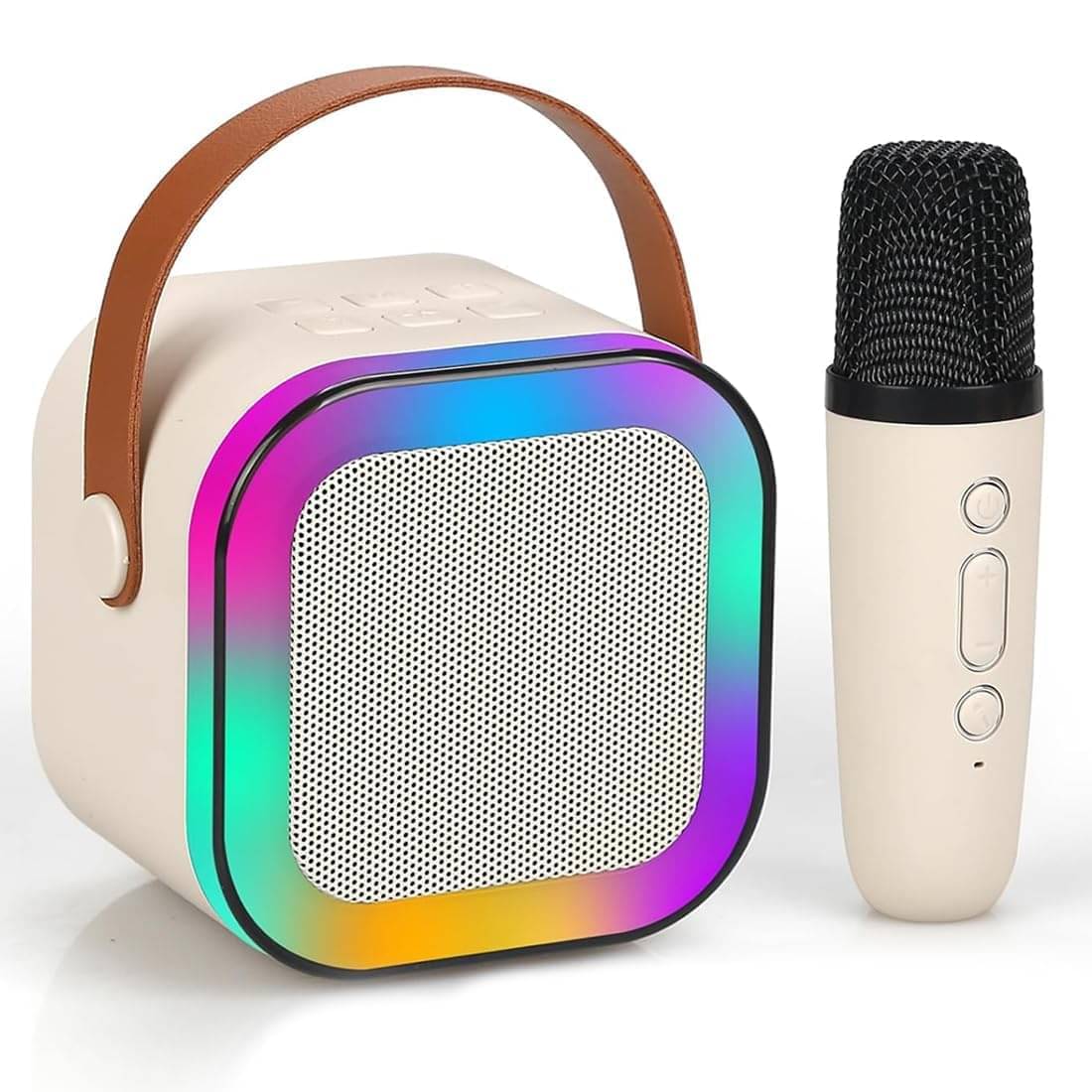     			Kapalin Karaoke BT Speaker 10 W Bluetooth Speaker Bluetooth V 5.1 with USB,Aux,SD card Slot,3D Bass Playback Time 8 hrs Assorted