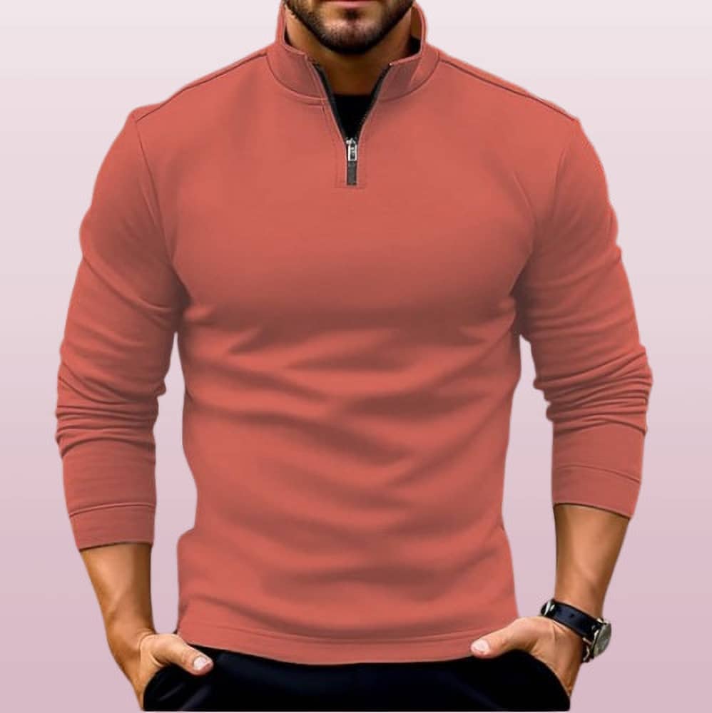 Kintu Parantu Fleece V-Neck Men's Sweatshirt - Black ( Pack of 1 )