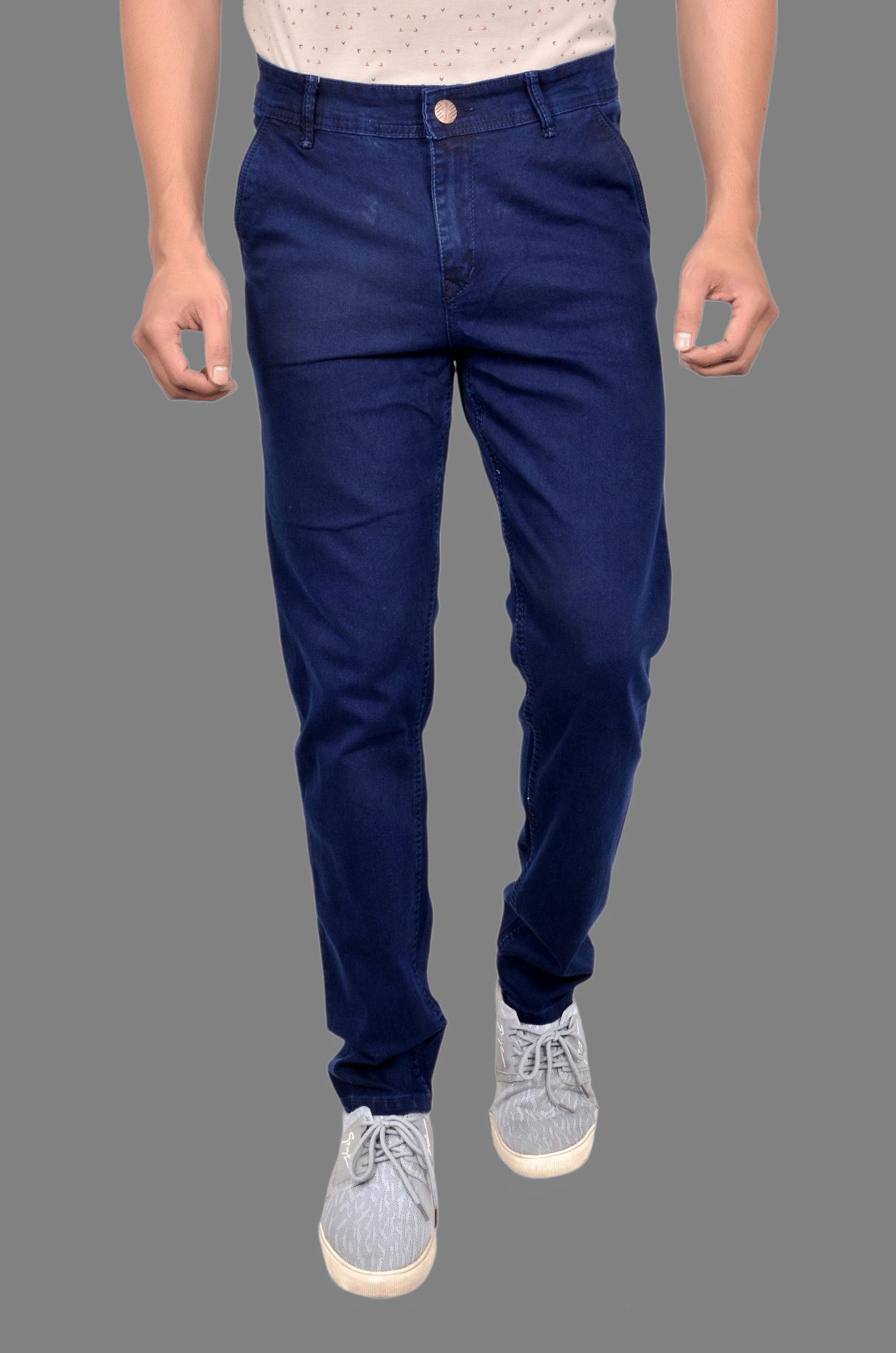     			MATHAE Slim Fit Basic Men's Jeans - Blue ( Pack of 1 )