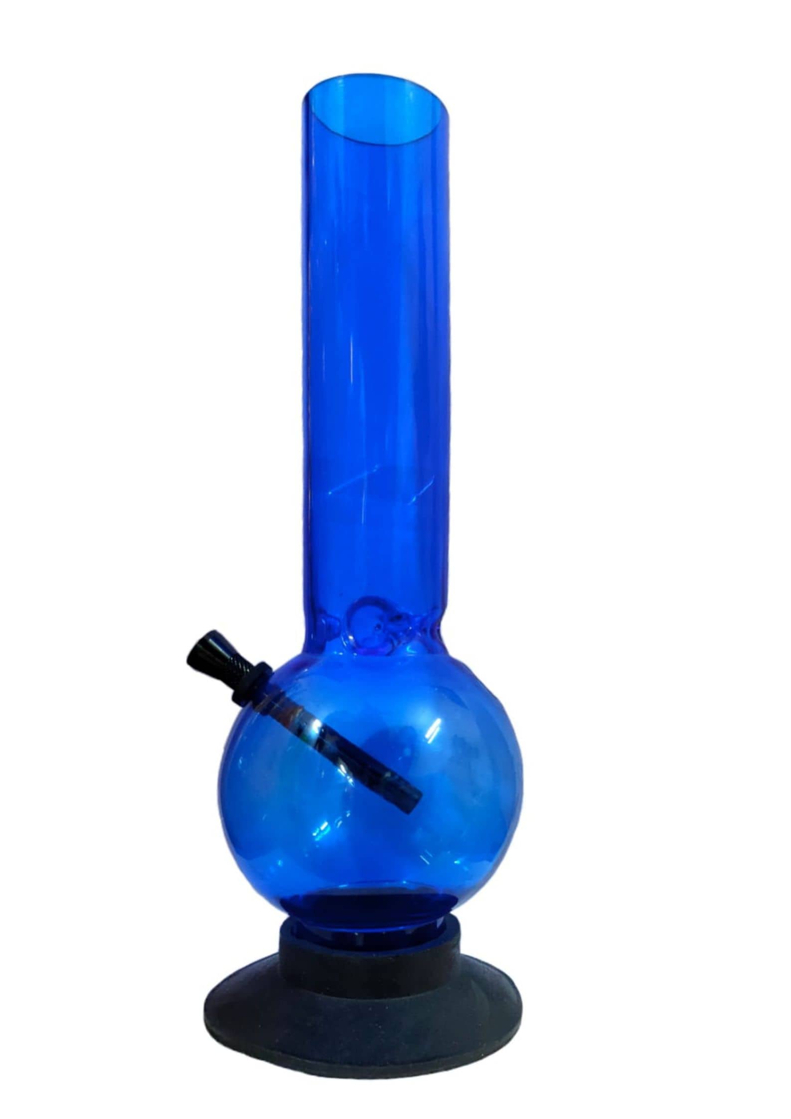 PUFF SMART Acrylic Bong 16 Inch (Waterpipe) Color - Blue