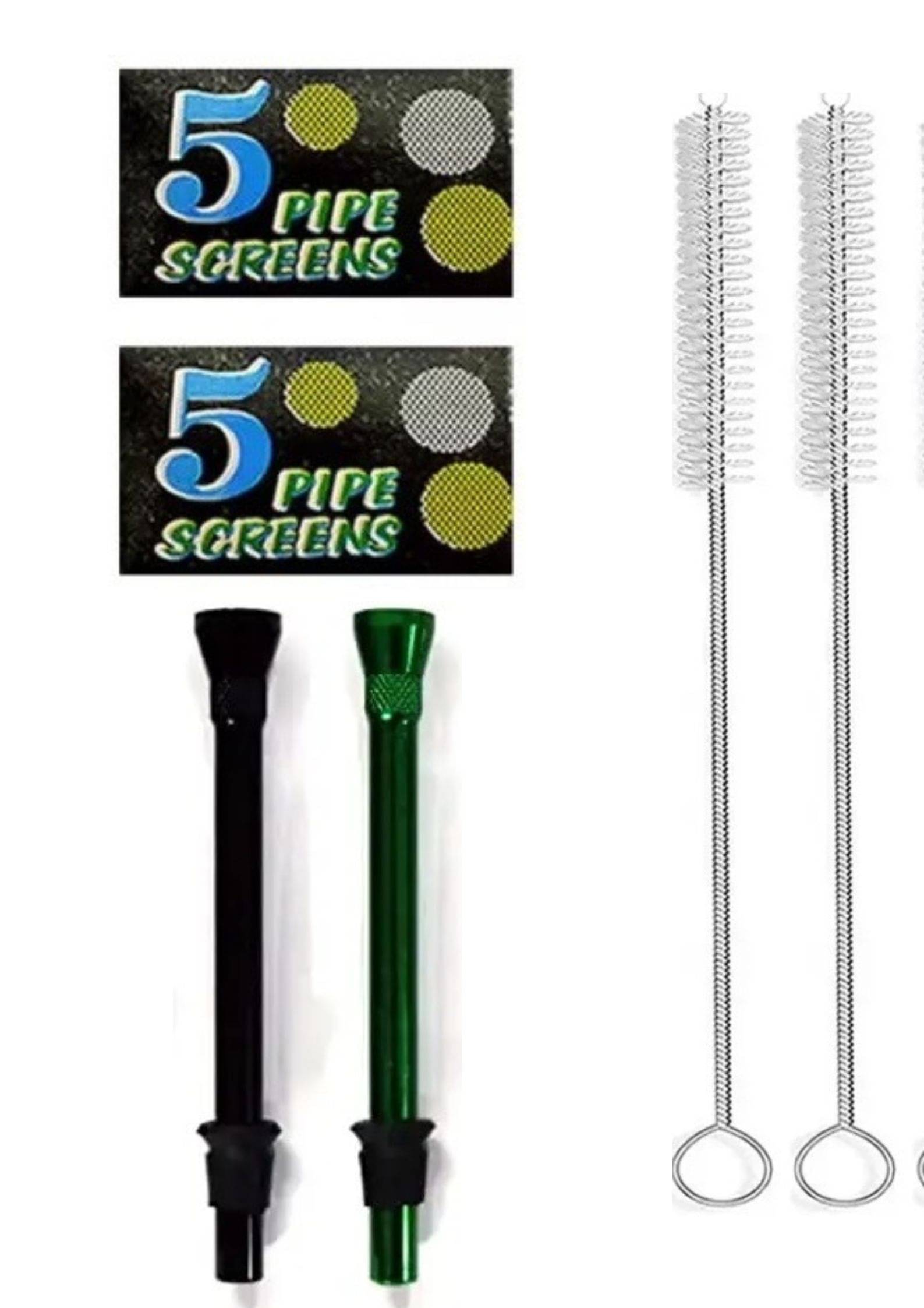 Puff Smart Shooter, Pipe Screens With Cleaner Brush Aluminium Inside Fitting Hookah Mouth Tip (Multicolor, Pack of 6) Puff Smart Shooter, Pipe Screens With Cleaner Brush Aluminium Inside Fitting Hookah Mouth Tip (Multicolor, Pack of 6)