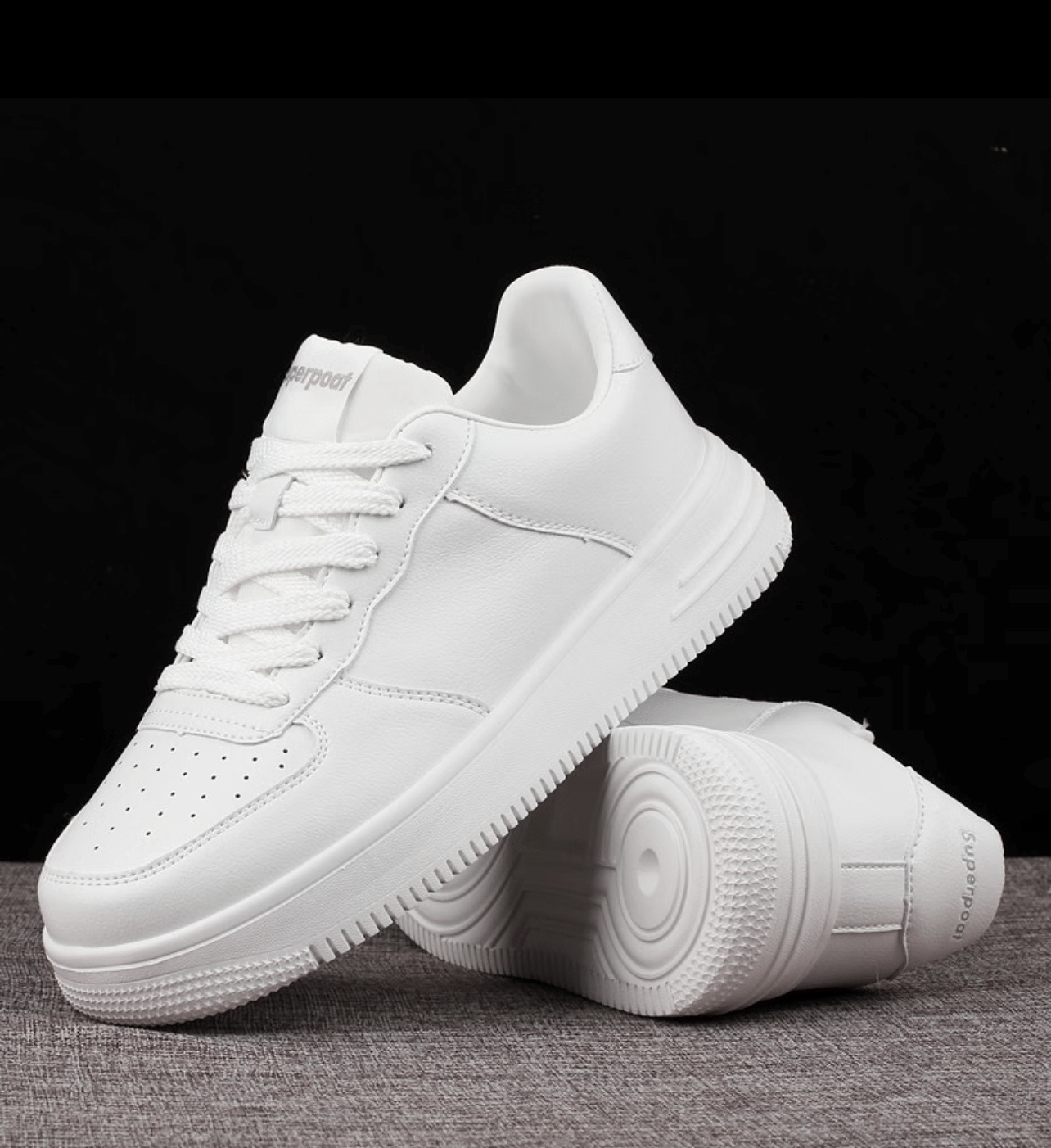ROBBIE JONES Sneakers White Men's Lifestyle Shoes ROBBIE JONES Sneakers White Men's Lifestyle Shoes