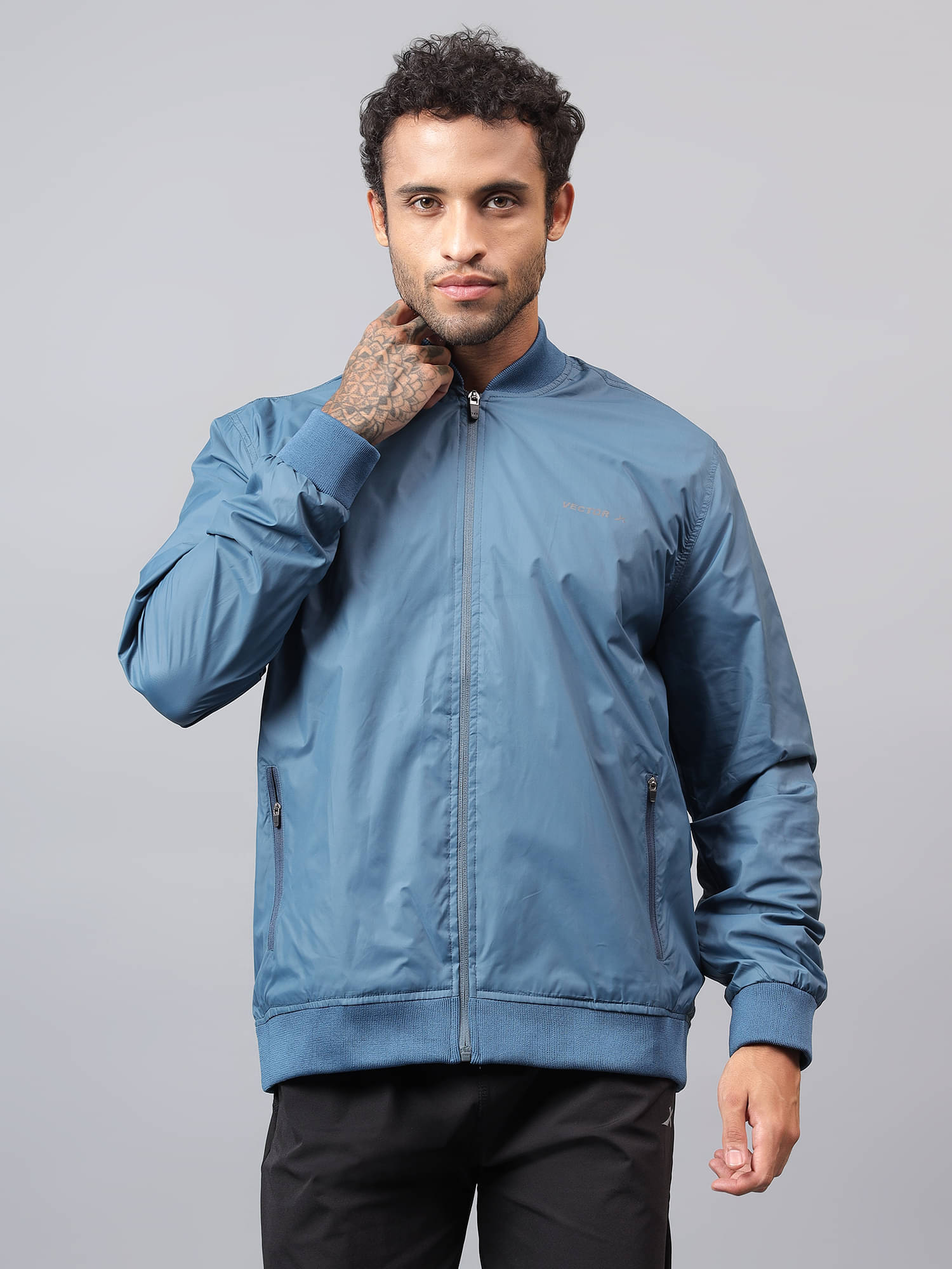 Vector X Teal Polyester Men's Running Windcheater ( Pack of 1 )     			Vector X Teal Polyester Men's Running Windcheater ( Pack of 1 )