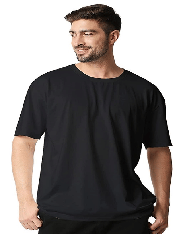     			connan Pack of 1 Cotton Regular Fit Men's T-Shirt ( Black )