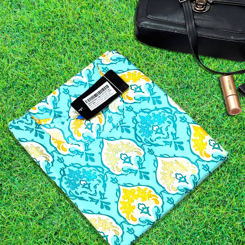 1 Stop Fashion Pack of 1 Crepe Printed A-line Women's Kurti - ( Mint Green )     			1 Stop Fashion Pack of 1 Crepe Printed A-line Women's Kurti - ( Mint Green )