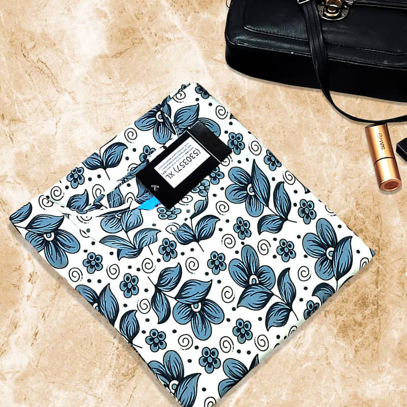     			1 Stop Fashion Pack of 1 Crepe Printed A-line Women's Kurti - ( Grey )