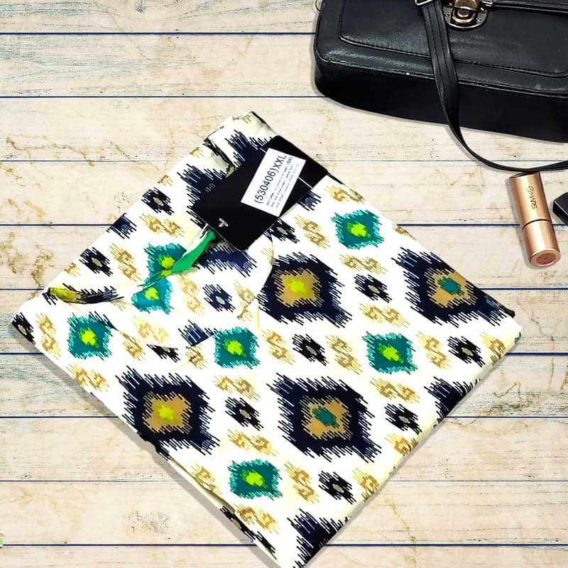 1 Stop Fashion Pack of 1 Crepe Printed A-line Women's Kurti - ( Multicolor7 )     			1 Stop Fashion Pack of 1 Crepe Printed A-line Women's Kurti - ( Multicolor7 )