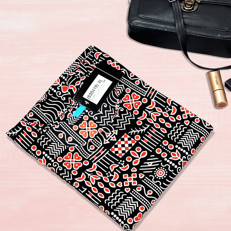     			1 Stop Fashion Pack of 1 Crepe Printed A-line Women's Kurti - ( Orange )