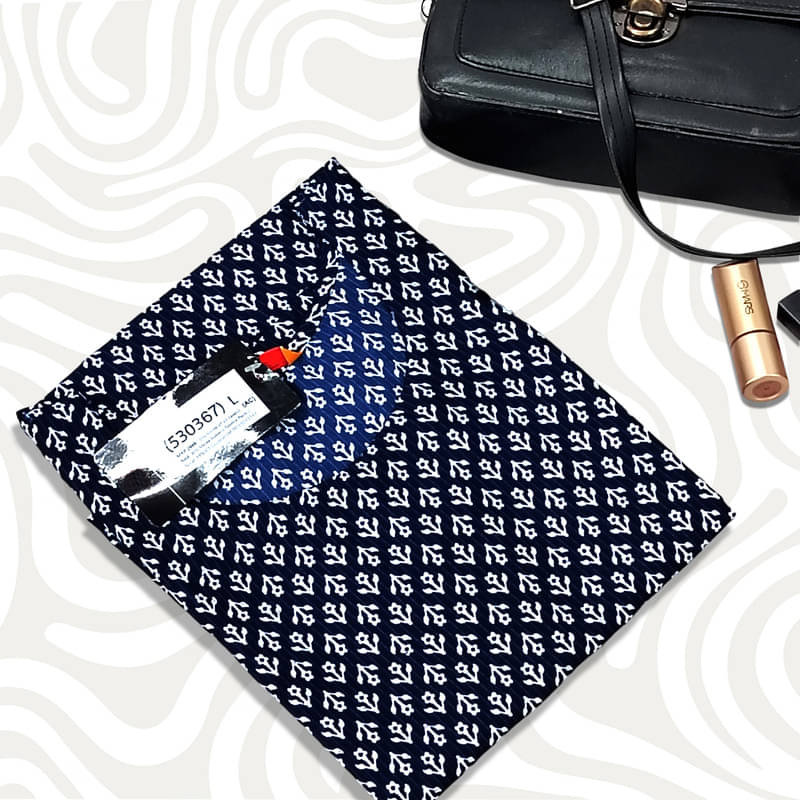 1 Stop Fashion Pack of 1 Crepe Printed A-line Women's Kurti - ( Navy Blue ) 1 Stop Fashion Pack of 1 Crepe Printed A-line Women's Kurti - ( Navy Blue )
