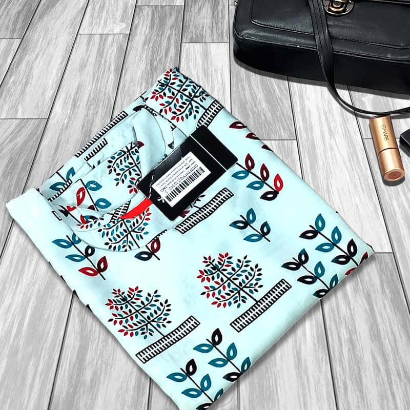 1 Stop Fashion Pack of 1 Crepe Printed A-line Women's Kurti - ( Grey Melange ) 1 Stop Fashion Pack of 1 Crepe Printed A-line Women's Kurti - ( Grey Melange )