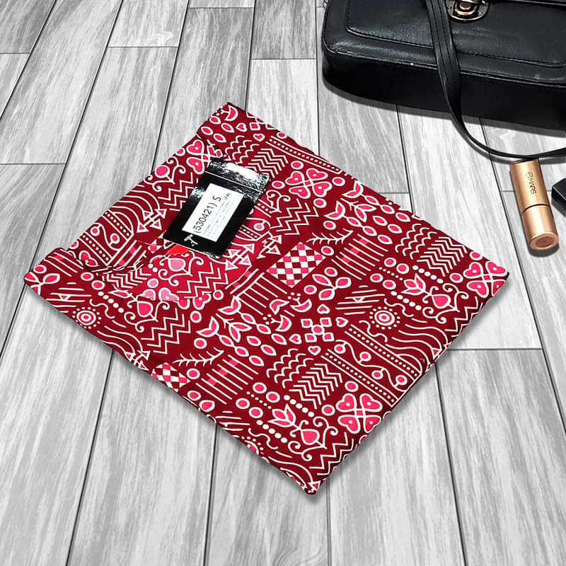 1 Stop Fashion Pack of 1 Crepe Printed A-line Women's Kurti - ( Maroon ) 1 Stop Fashion Pack of 1 Crepe Printed A-line Women's Kurti - ( Maroon )