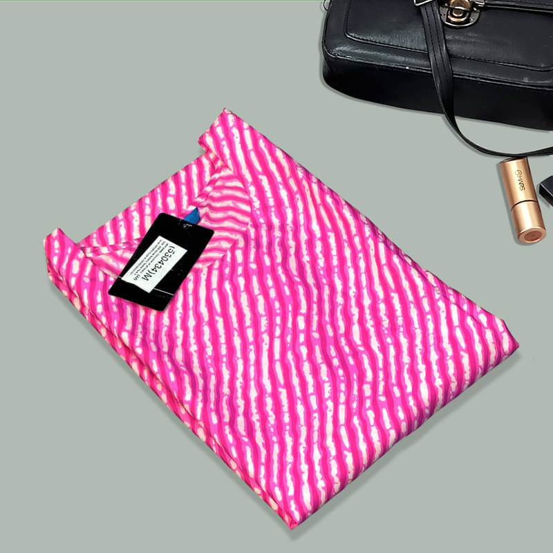 1 Stop Fashion Pack of 1 Crepe Printed A-line Women's Kurti - ( Pink ) 1 Stop Fashion Pack of 1 Crepe Printed A-line Women's Kurti - ( Pink )