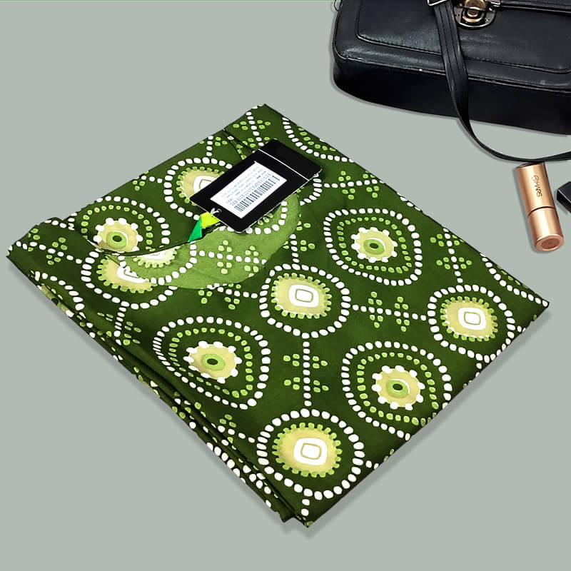 1 Stop Fashion Pack of 1 Crepe Printed A-line Women's Kurti - ( Sea Green ) 1 Stop Fashion Pack of 1 Crepe Printed A-line Women's Kurti - ( Sea Green )