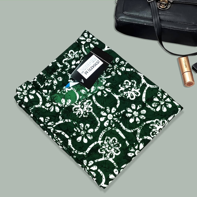     			1 Stop Fashion Pack of 1 Crepe Printed A-line Women's Kurti - ( Mint Green )