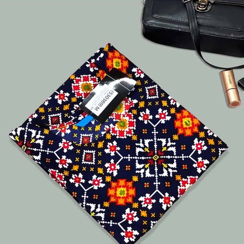     			1 Stop Fashion Pack of 1 Crepe Printed A-line Women's Kurti - ( Multicolor1 )