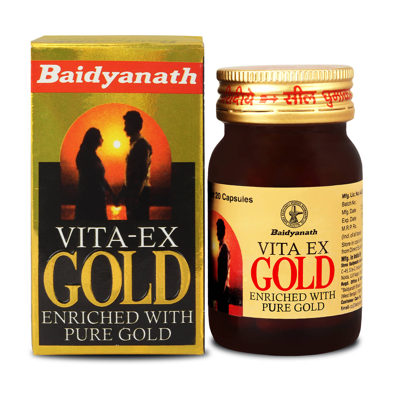 Baidyanath Vita Ex Gold | (20 Capsules)
