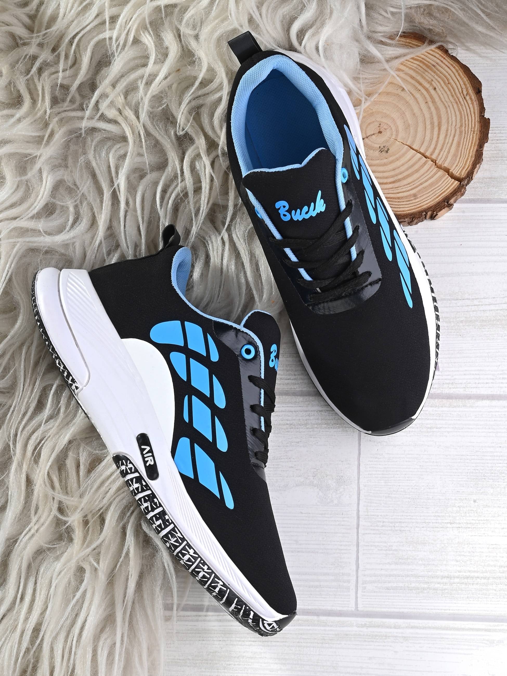     			Bucik Black Men's Lifestyle Shoes