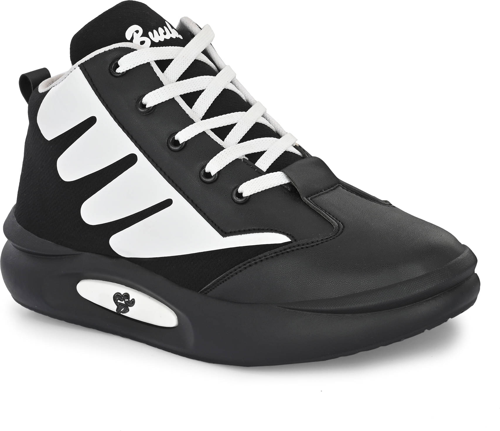     			Bucik Black Men's Lifestyle Shoes