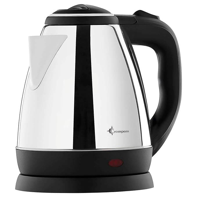     			Crompass Silver 1.8 litres Stainless Steel Water and Tea & Soups