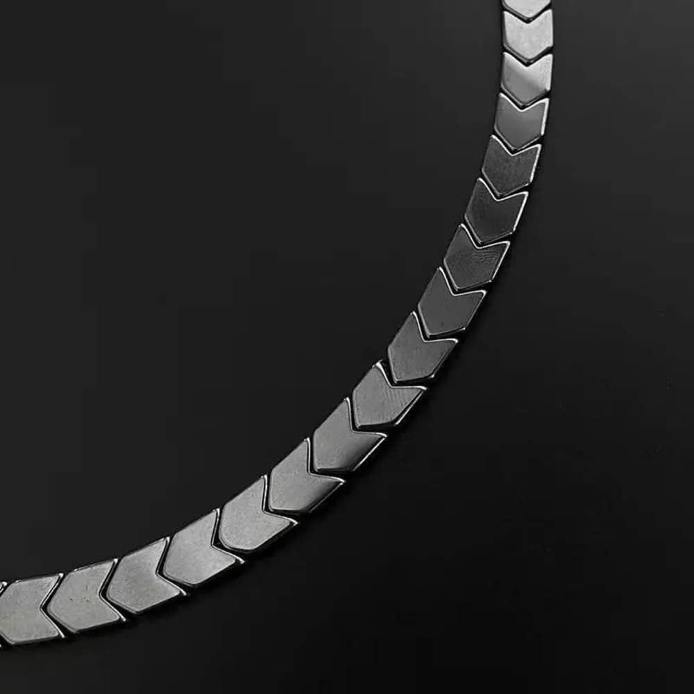 FASHION FRILL Silver Plated Stainless Steel Chain ( Pack of 1 )