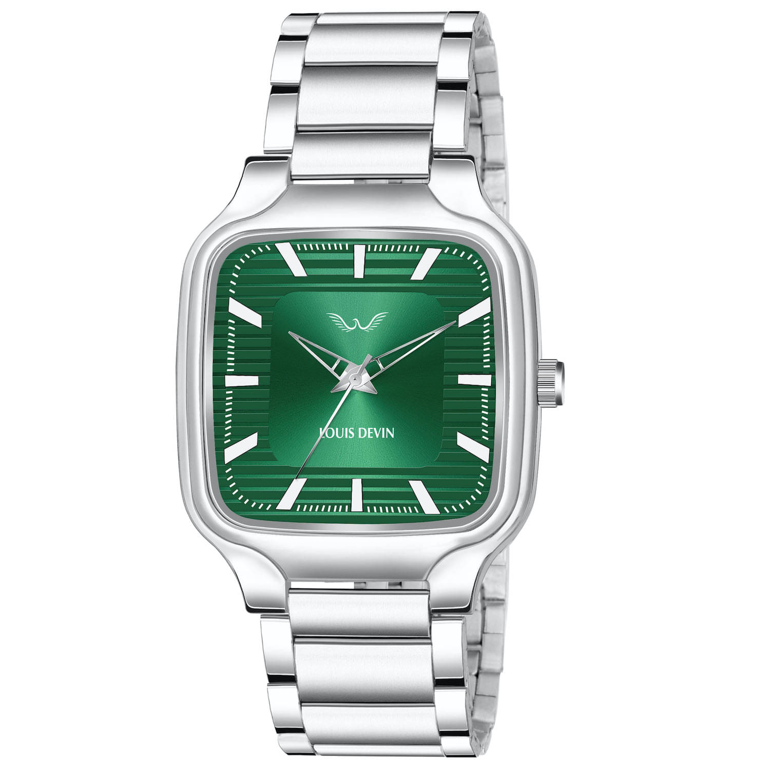     			LOUIS DEVIN Silver Metal Analog Men's Watch