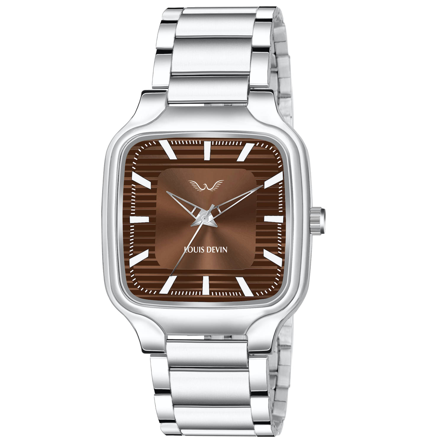     			LOUIS DEVIN Silver Metal Analog Men's Watch