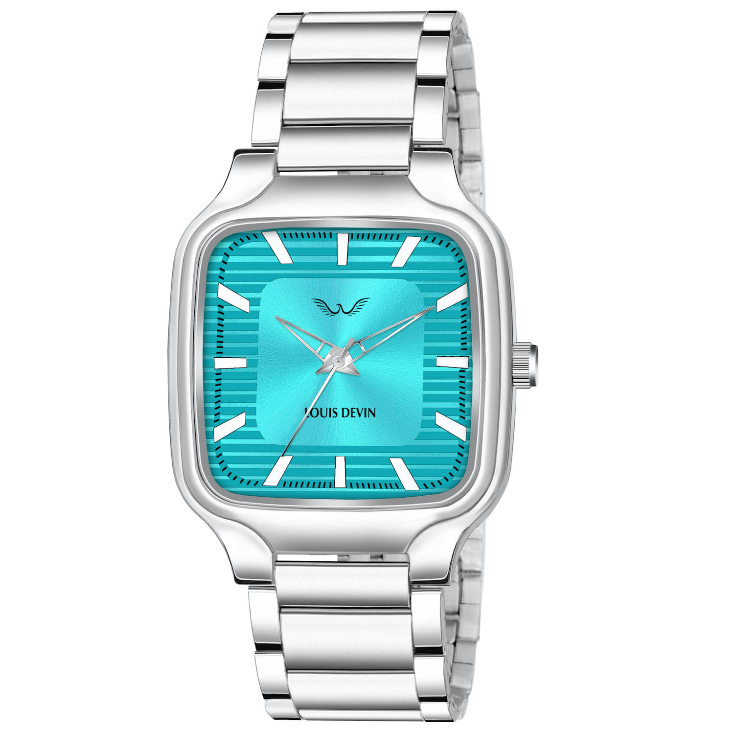     			LOUIS DEVIN Silver Metal Analog Men's Watch