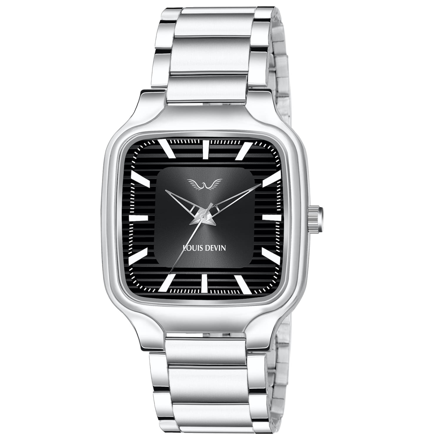     			LOUIS DEVIN Silver Metal Analog Men's Watch