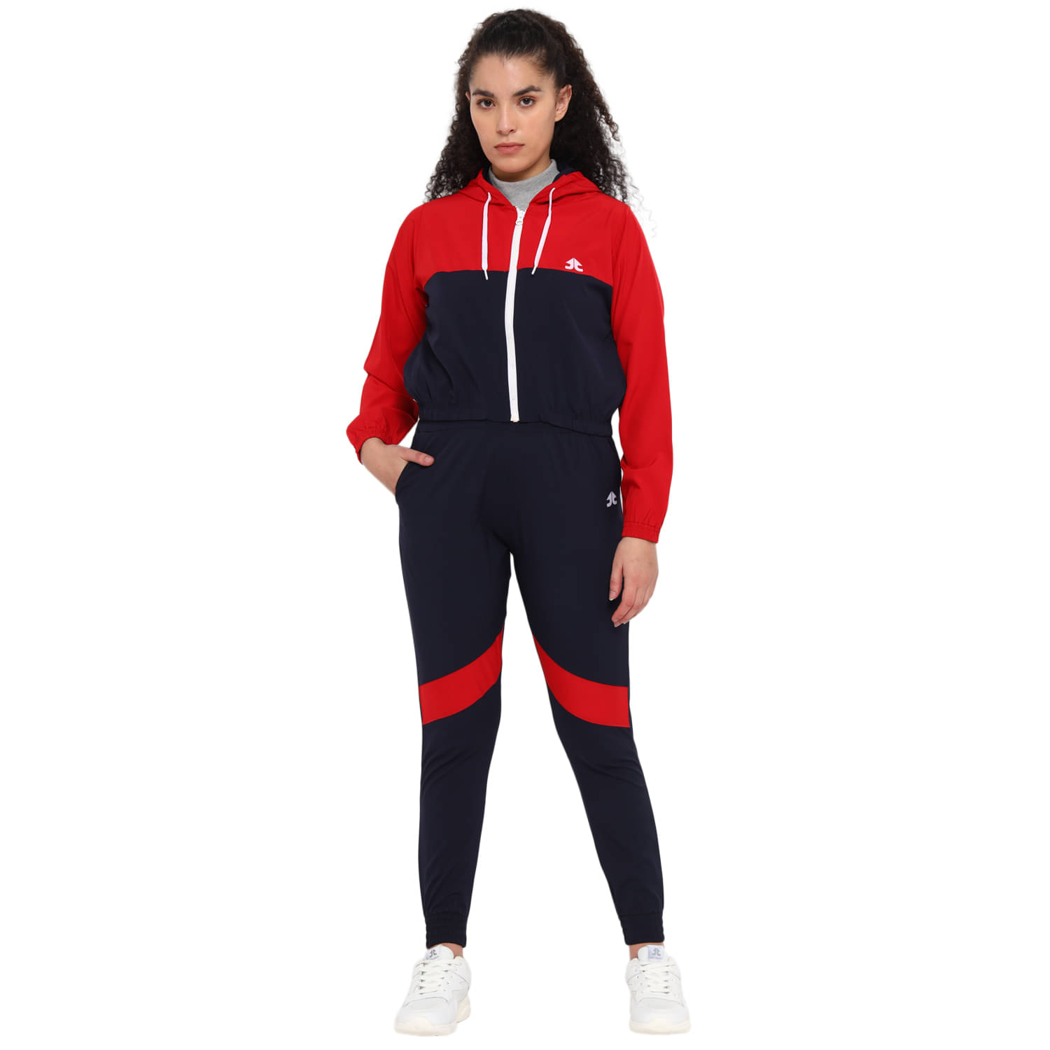     			OFF LIMITS Navy Polyester Colorblock Tracksuit - Pack of 1