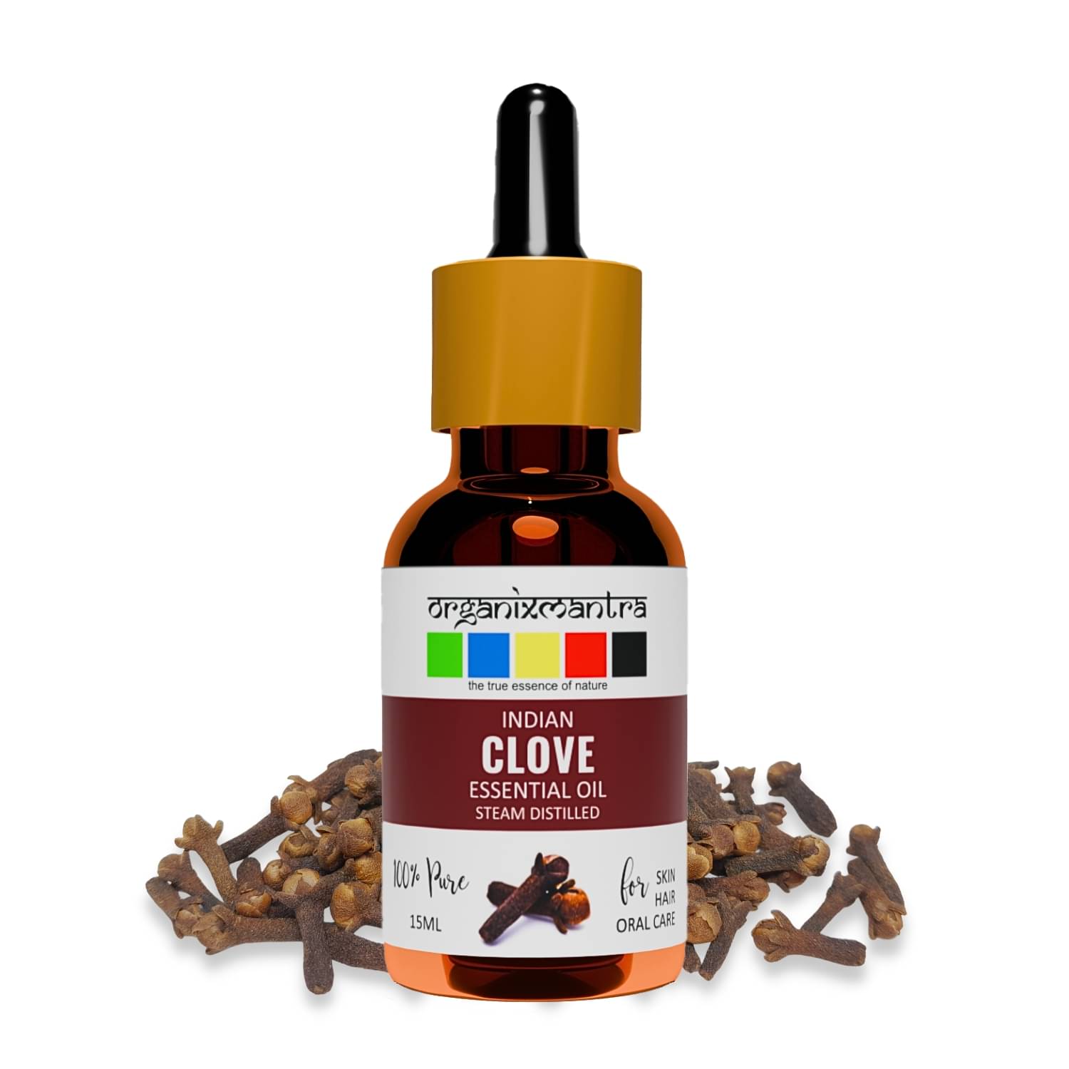     			Organix Mantra Clove Essential Oil 15 mL ( Pack of 1 )