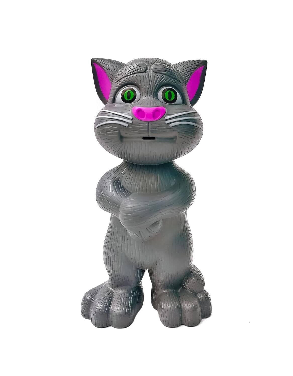 Repeating Words Talking Tom Cat Toy for Kids with Songs and Stories in Funny Tone (Talking Cat) Multicolor Repeating Words Talking Tom Cat Toy for Kids with Songs and Stories in Funny Tone (Talking Cat) Multicolor