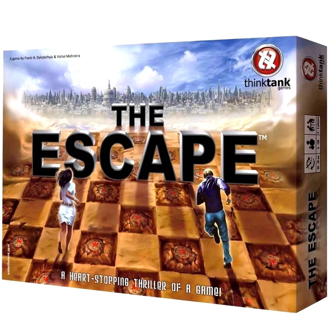     			Think Tank Games Ek Tha Tiger-The Escape Strategy & War Games Board Game (TWO COLORS BOXES-SAME GAME)