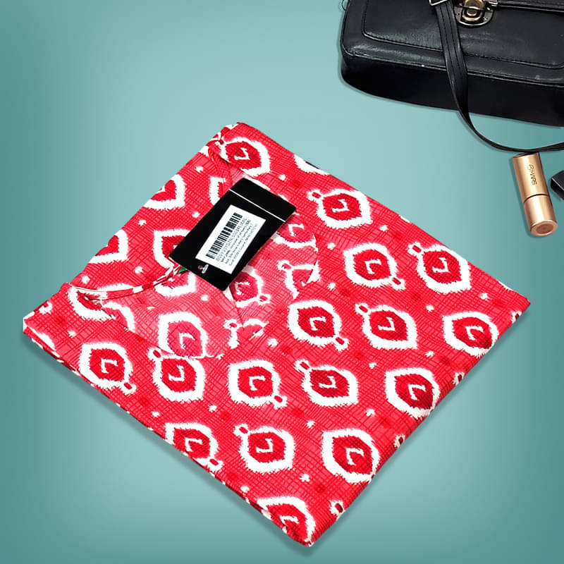     			1 Stop Fashion Pack of 1 Crepe Printed A-line Women's Kurti - ( Fluorescent Pink )