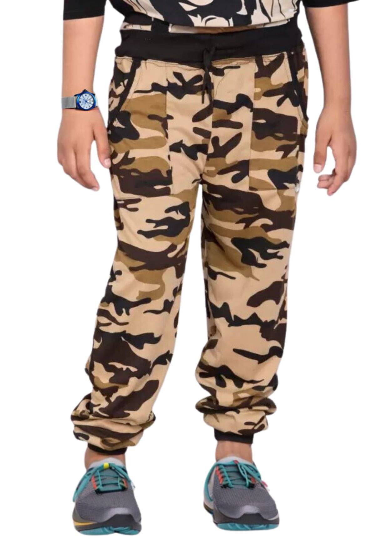     			ATLANS CLOTHES Pack of 1 Boys Cotton Blend Trackpant ( Brown )