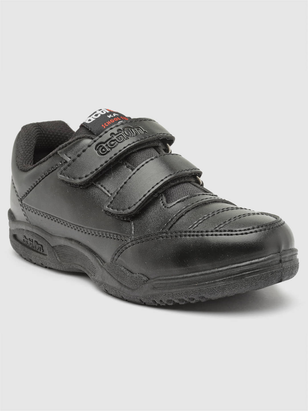 Action - Black Boy's School Shoes ( 1 Pair ) - Formal Shoes | Buy online on ZillyBuy