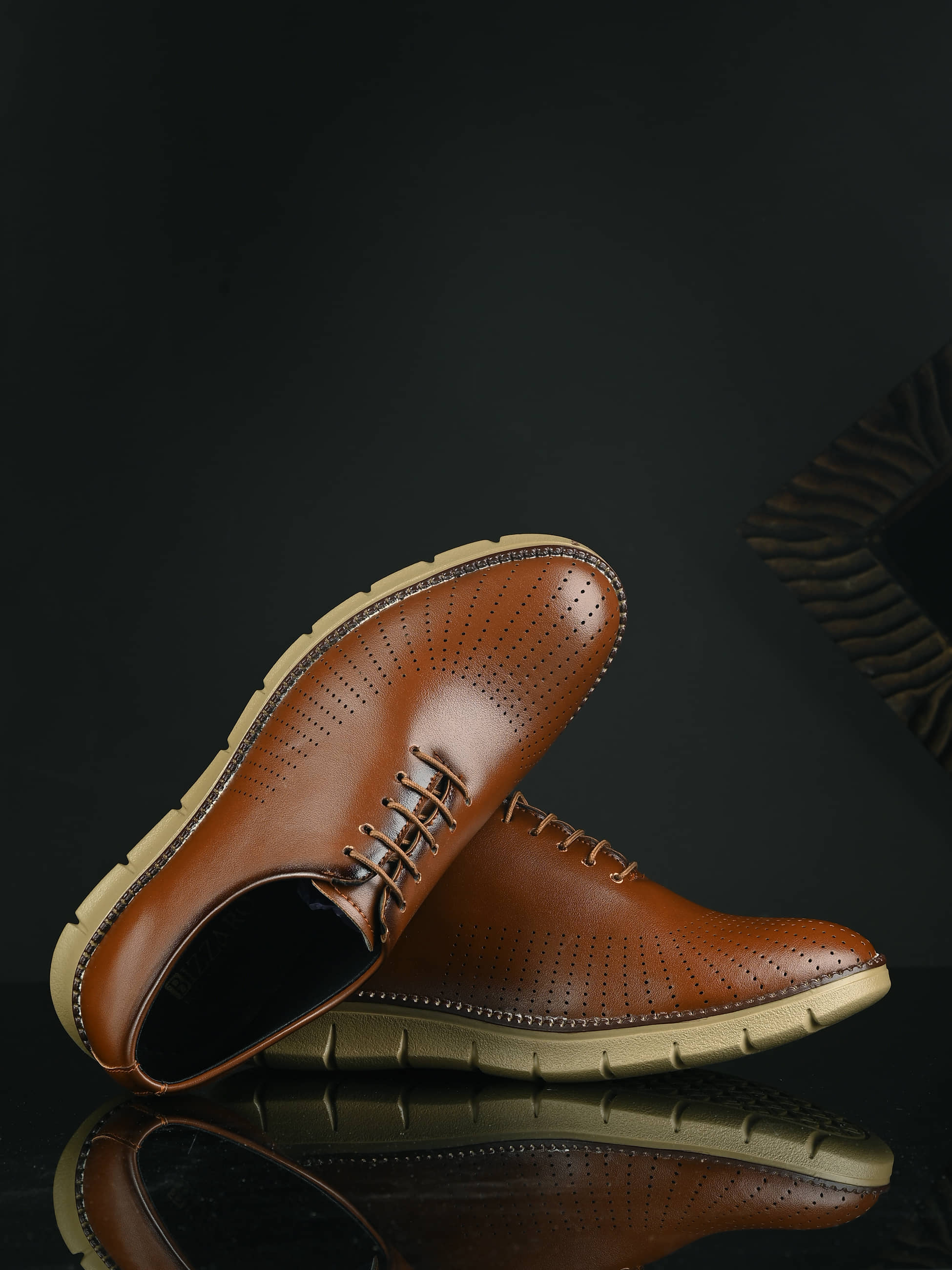 BIZZARO Tan Men's Lifestyle Shoes - Casual Shoes | Buy online on ZillyBuy