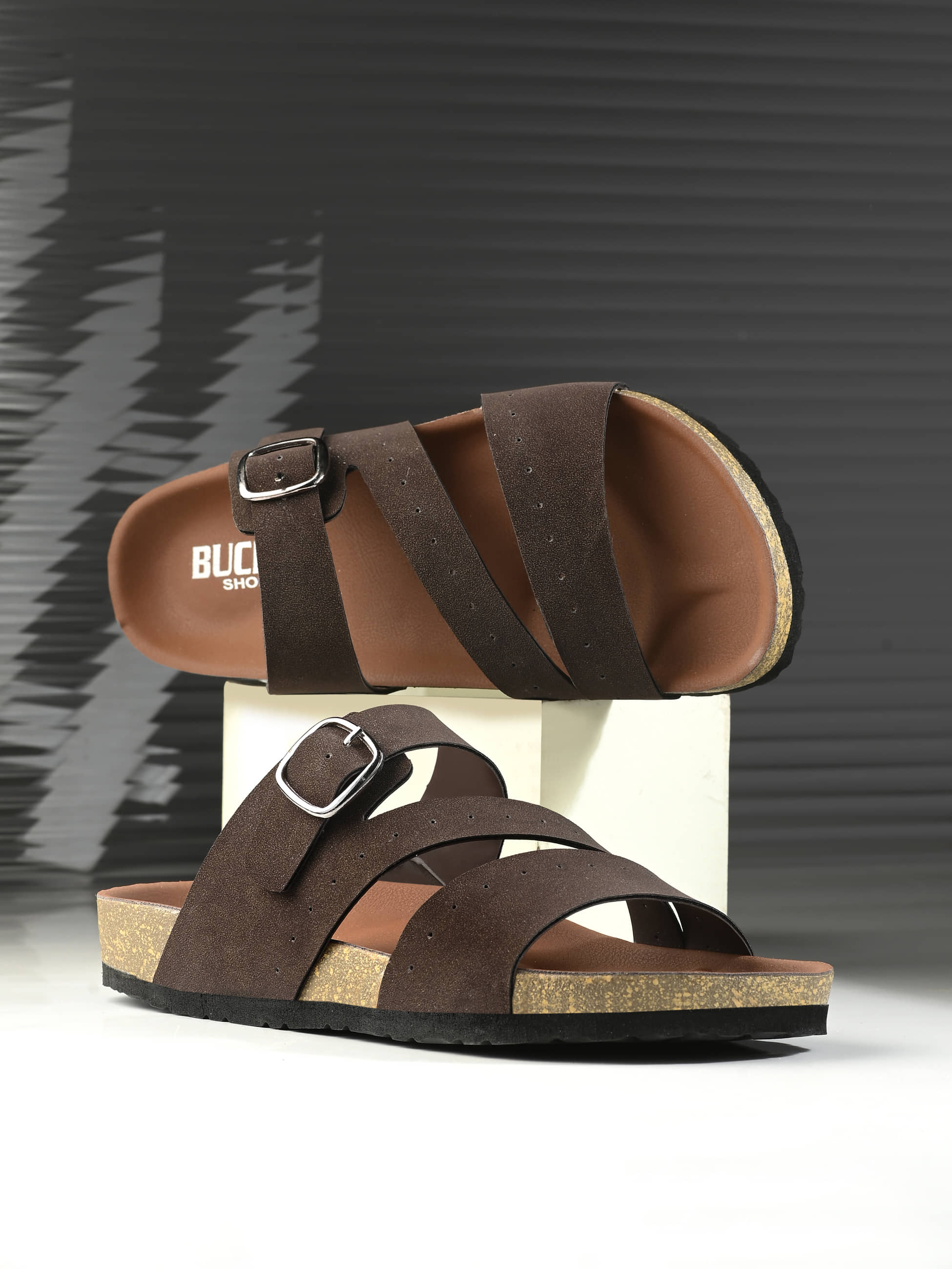 Bucik - Brown Men's Sandals