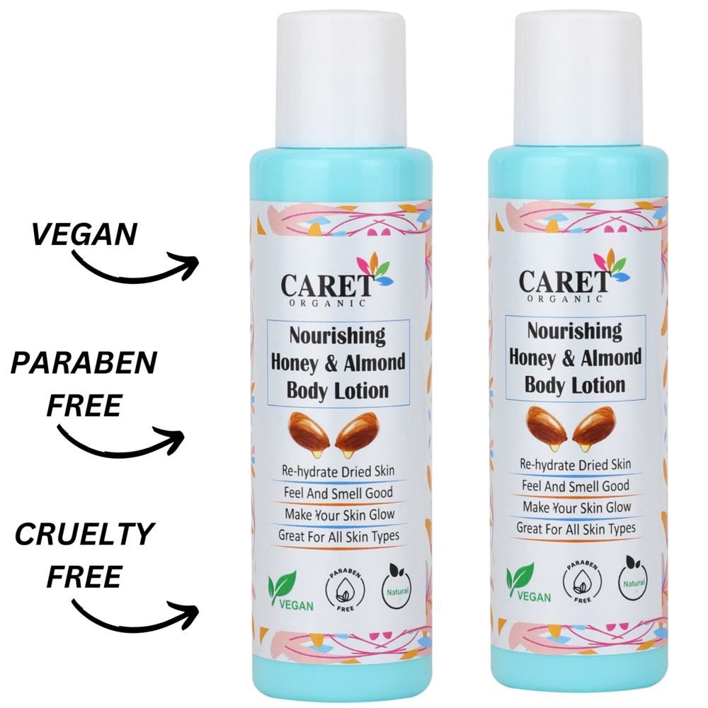 Caret Organic Nourishment Lotion For All Skin Type 200 ml ( Pack of 2 )     			Caret Organic Nourishment Lotion For All Skin Type 200 ml ( Pack of 2 )