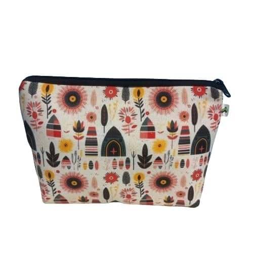     			Jellify Canvas Multi Color Pouch