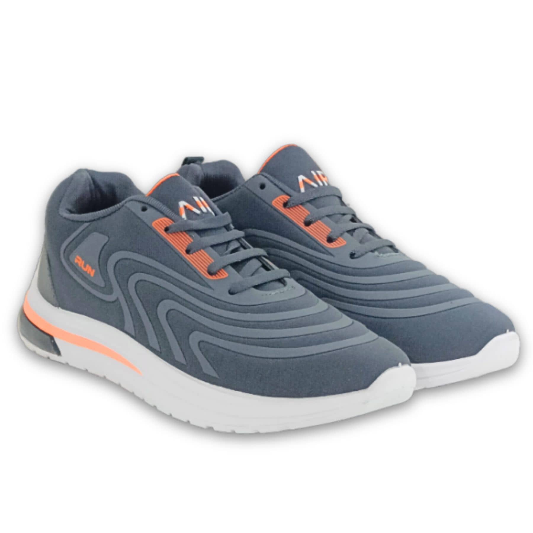Spacer Hycross-01 Dark Grey,Orange Men's Sports Running Shoes - Sports Shoes | Buy online on ZillyBuy