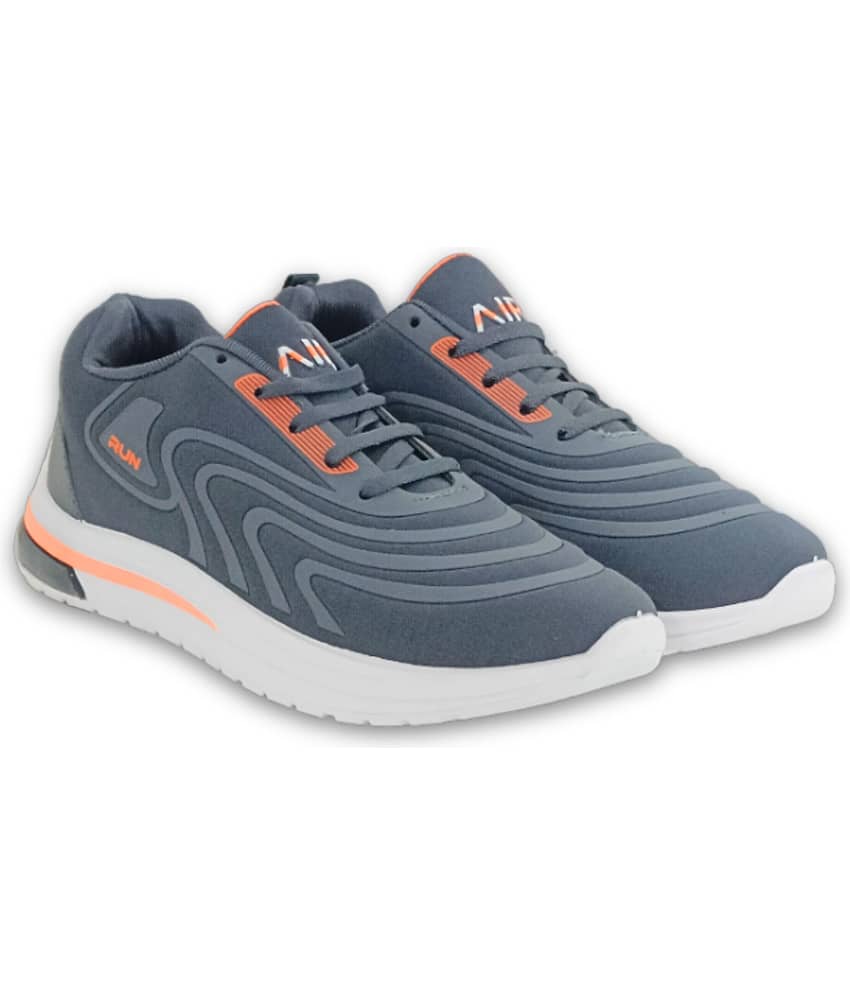 Spacer Hycross-01 Dark Grey,Orange Men's Sports Running Shoes - Sports Shoes | Buy online on ZillyBuy